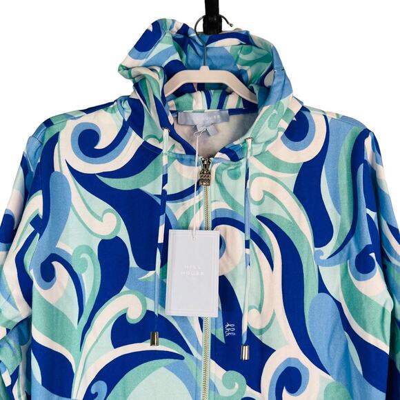 Hill House Kaleidoscope The Allie Zip Up Hoodie Small - Picture 4 of 13